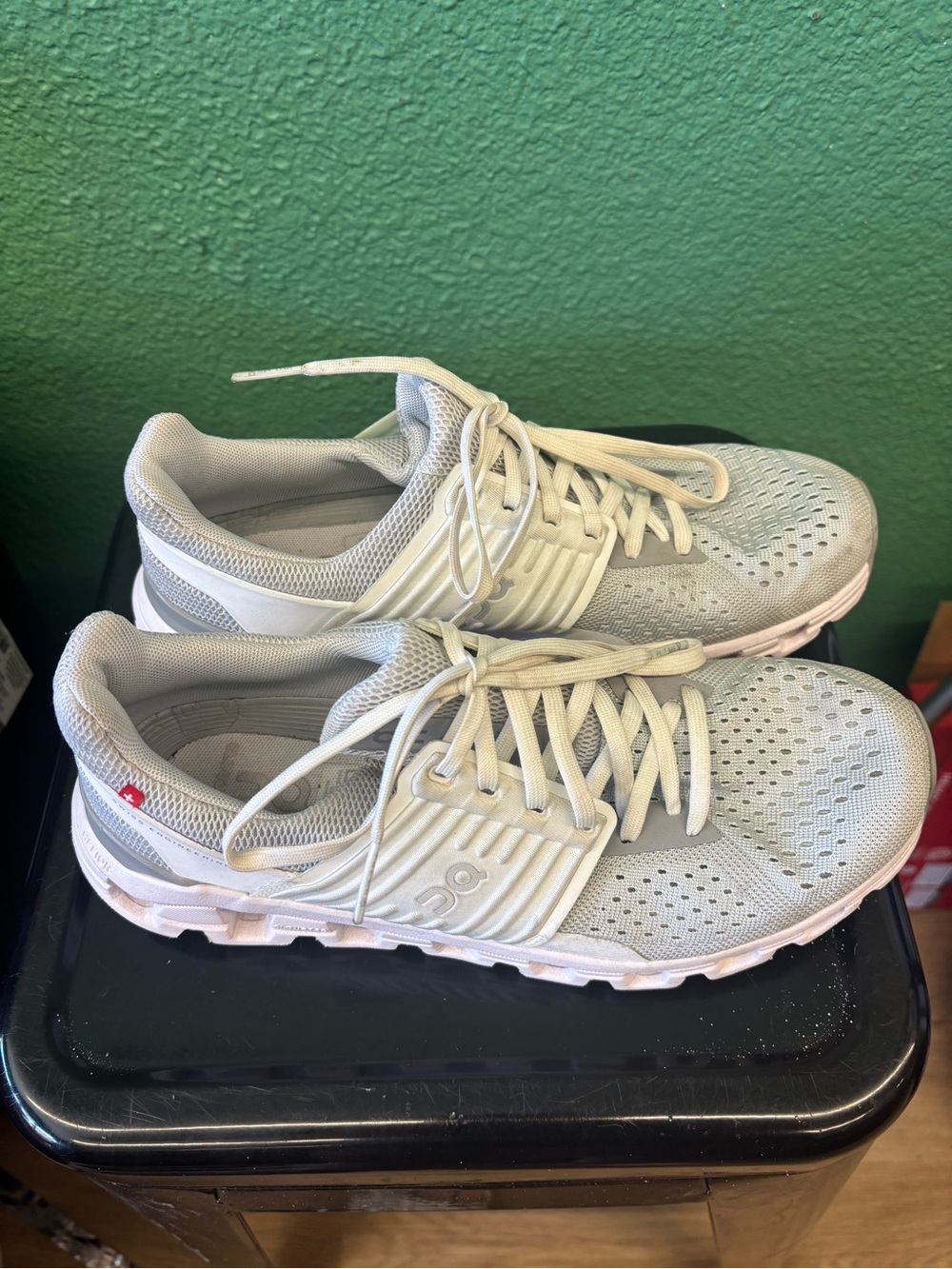 On Running Light Gray Women's Running Sneakers